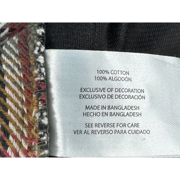 Orvis Mens Plaid Flannel Shacket Large Heavy Pocket‎ Shirt Browns Outdoors - Picture 11 of 15